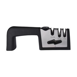 Professional Knife Sharpener - 8-Angle Adjustable Kitchen Knife Sharpener Tool with Scissor Function