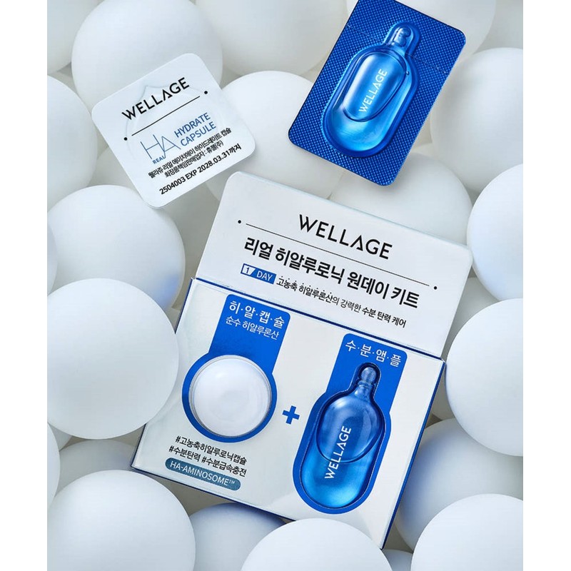 Wellage Real Hyaluronic One Day Kit 7 Pieces