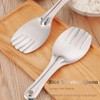 2PCS Stainless Steel Rice Serving Spoon Rice Spoon Rice Serving