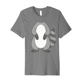 Racoon Shirt Adult Kids Men Women Racoon Costume Premium T-Shirt