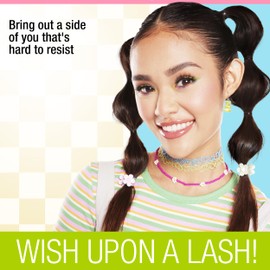 Ardell Winks Be Yourself Lashes - Wish Style, Black Strip Lashes with Multilayered Curl, Full Volume, Natural Look, False Eyelashes, 1-Pair