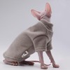 Hairless Cat Clothes Thickness Warm Winter Cat Apparel for Sphynx