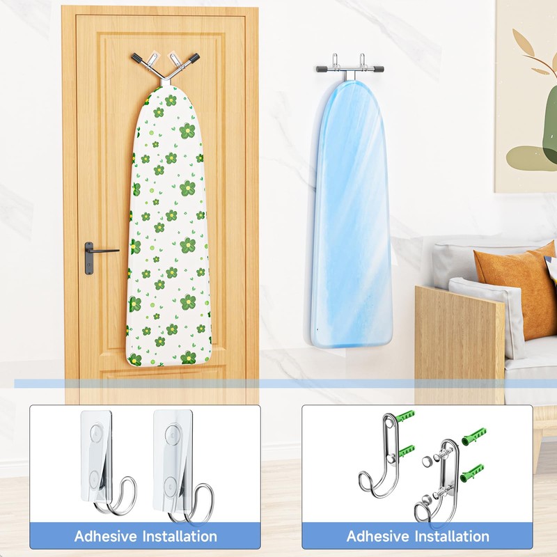 XILIMEN Ironing Board Holder Wall Mount, Durable Ironing Board Holder