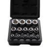 14 Piece E Torx Star Wrench Set with Case, 1/4",