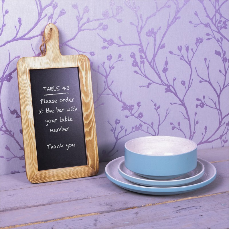 Freestanding or Hanging Double Sided Paddle Chalkboard - Promote Special