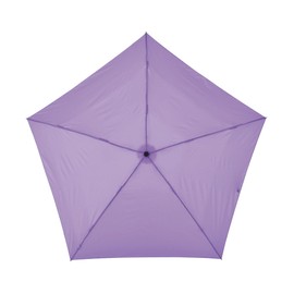 Amvel Pentagon Large Folding Umbrella, Ultra Lightweight 2.8 oz (79 g), Lavender