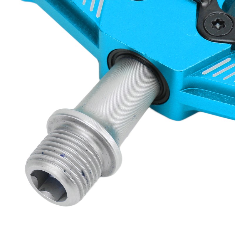 Dual Function Bicycle Pedal Flat Clipless Cleats 3 Sealed Bearings