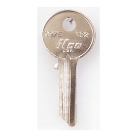 Key Blank, Brass, Type Y52, 5 Pin, PK10