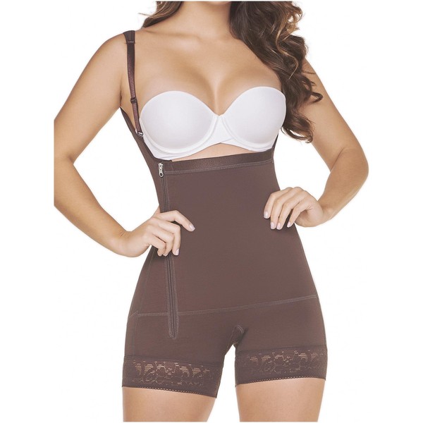 MARIAE FAJAS FQ113 Colombianas Postparto Open Bust Tummy Control Shapewear