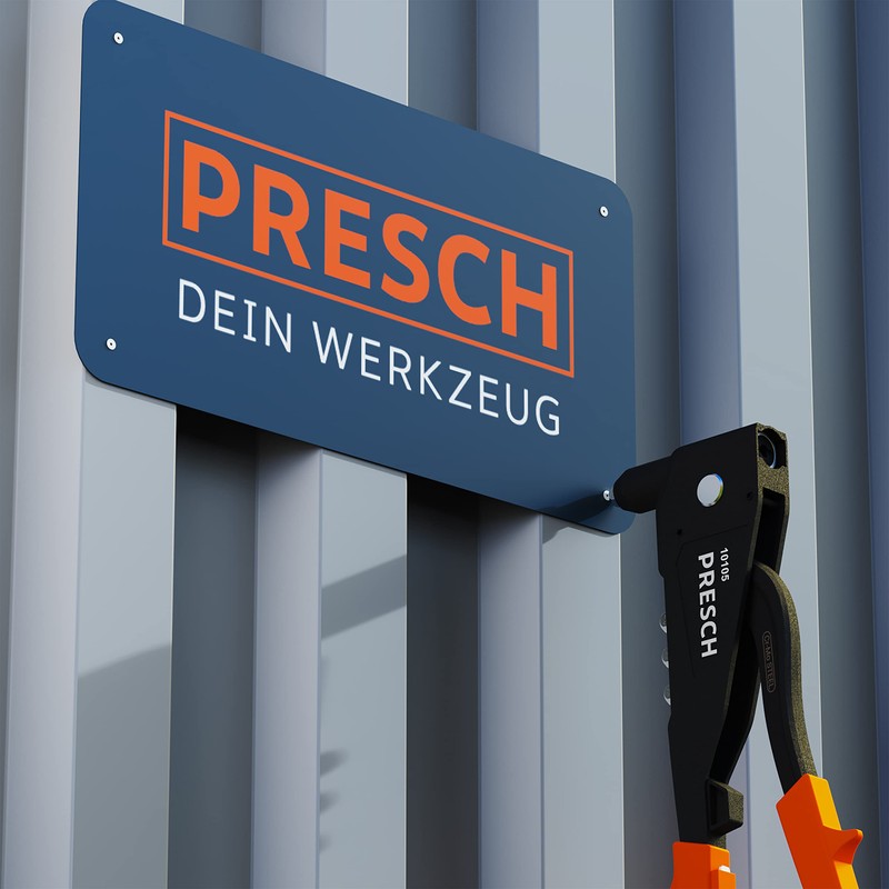 Presch Rivet Gun - Robust Professional Riveter Rivet Gun -
