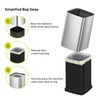 EKO 2-Pack Open Top Trash Can with Removable Inner Basket,