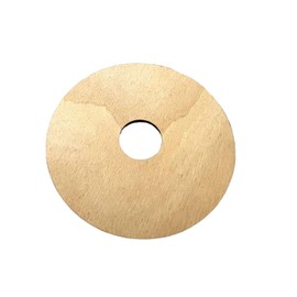 Wick Centering Tool for Single Wick Candle, 1-Wick Stabilizer, Wooden and Cotton Wick Holder,Wick Stabilizer for Candle Making (3.5")