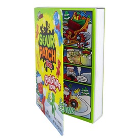Sour Patch Kids Christmas Candy Book, Holiday Stocking Stuffer Gifts (Pack of 2)