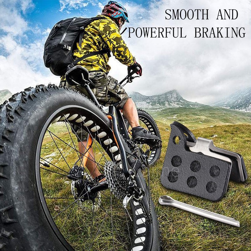 2 Pairs of Bicycle Disc Brake Pads Suitable for SRAM
