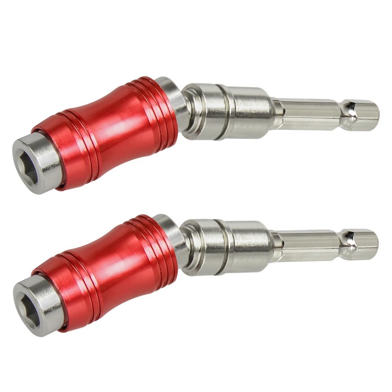 2 Pack Pivoting Bit Holder Magnetic Pivot Drill Bit Holder