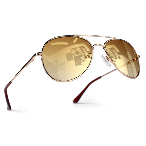 Miobo UV400 CAT 3 CE High Quality Aviator Sunglasses Mirrored