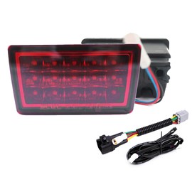 GAZOZ PERFORMANCE F1 Hyper 4th Brake Light Fog Light plug and Play Harness Compatible With WRX VB 2022 2023 2024 2025 Red Lens - Red Housing