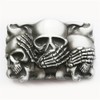 New Vintage Style Shy Skull Belt Buckle