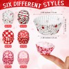 300 Pieces Valentine's Day Cupcake Liner Heart Baking Cups Assorted