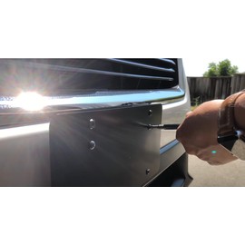 Front Metal License Plate Mounting Bracket for Subaru Outback 2007–2025 – Set with 2 Long Screws + 4 Short Screws Tag Holder Adapter Kit, License Plate Tag Mounting – Car Accessories