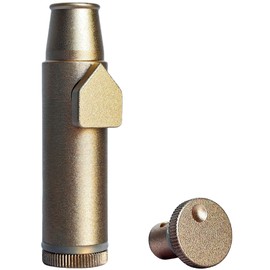 OMO 2nd generation leak proof bottle Metal Bottle Spice Storage Dispenser (golden)