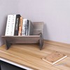 MyGift Rustic Barnwood Gray Tilted Desktop Decorative Storage Organizer Display