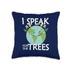 Great Earth World Globe Earth Day Environmental Protection Green Throw