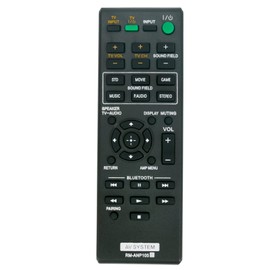 RM-ANP105 Replacement Remote Control Commander fit for Sony Soundbar Home Theater System HT-CT660 SA-WCT660 SA-CT660 HTCT660 SAWCT660 SACT660 Sound Bar