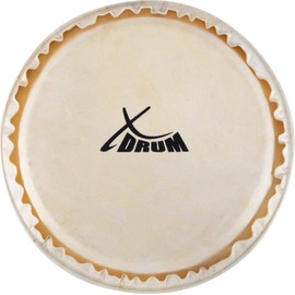XDrum Bongo Fur 7.5 Inches Natural Fur for Bongo Drum Diameter 7.5 Inches Natural