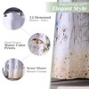 Maison d' Hermine Shower Curtain 100% Cotton One Panel 70"x72"