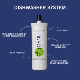 Dishwasher Replacement Cartridge - protects and extends life of your dishwasher by preventing and removing the accumulation of hard water scale