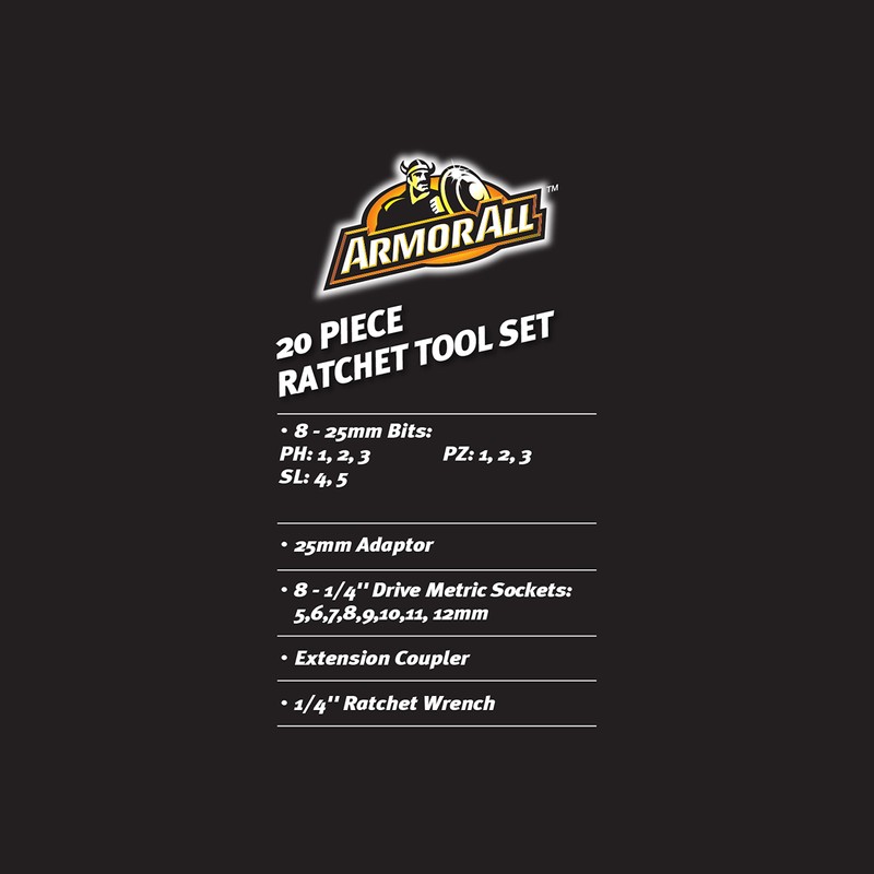 Armorall AATK104J 20pc. Hand Tool Set