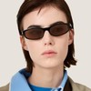 Kursan Oval Sunglasses for Women Men Fashion 90s Style Small