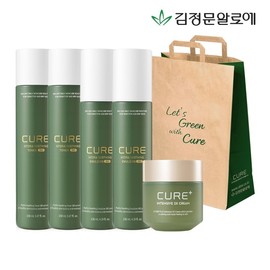 Kim Jong -moon Aloe Cure Hydra Soothing 365 Toner 2+2 Emulsions+2x Cream 1 / 김정문알로에 큐어 하이드라 수딩365 토너2개+에멀전2개+2X크림1개