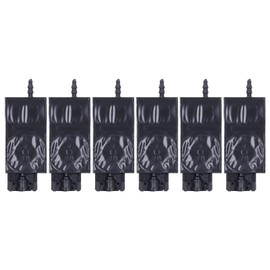 Pissente XP600 Damper 6pcs Ink Damper Replacement Solvent Inkjet Head Rectangular PP Damper in Line Interface Inkjet Head Damper Replace for XP600 Printers, for 4mm X 3mm Ink Tube