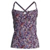 Lands' End Lands End NEW 14 Swim Tankini Top Underwire