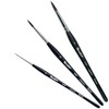 Roubloff Pack of 3 Professional Brush Set in Sizes 1-3-5