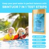 SBINTUOR pH Test Strips 7 in 1, Chlorine and pH
