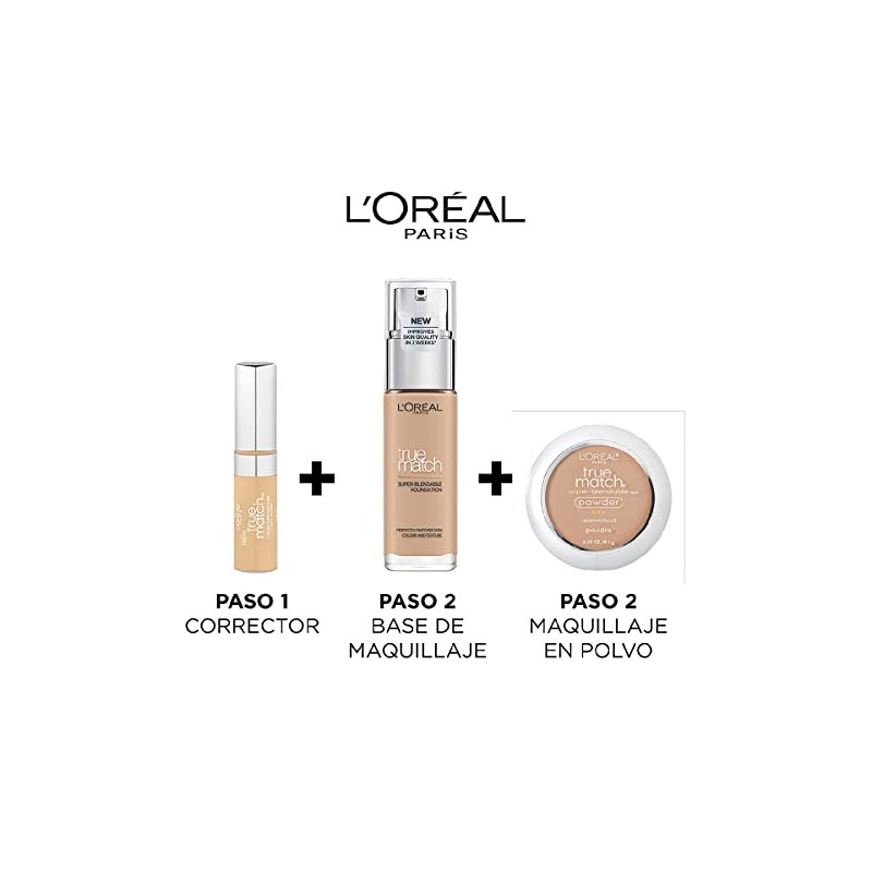 L'Oreal Paris, Base De Maquillaje True Match Tono 5 W