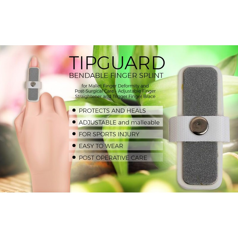 2activelife Mallet Finger Splint, Silver, Universal Size - 1 Unit