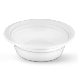 Bon Chef Stainless Steel Porcelain Enamel Coated 4qt Casserole Dish, 5256M2WHITE