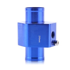 Water Temperature Connection Pipe, Universal Metal Car Water Temperature Connection Pipe Hose Temperature Sensor Temperature Sensor Gauge Radiator Hose Adapter (26 mm)