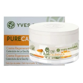 Crema Facial Regenerante Antiarrugas Caléndula Yves Rocher Momento de aplicación Día/Noche Tipo de piel Todo tipo
