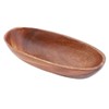 Fujiboeki Wooden Tableware Tray, Plate, Oval Acacia, 9.1 x 3.5