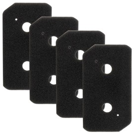 Pack of 4 12007650 Sponge Filter Dryer Filter Compatible with Bosch Siemens Heat Pump Dryer Foam Filter Tumble Dryer Foam
