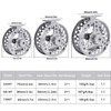FANGBLUE Fly Fishing Reel Aluminum Alloy 3/4 WT Large Arbor
