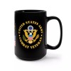 MIP Black Mug 15oz - Army - Sergeant First Class