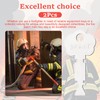25460, 2-Pack, Honkador Fire Alarm Key, Fire Department Key, Christmas