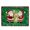 Certified International Holiday Magic Santa Rectangular Serving Platter, 14" X
