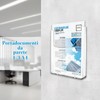 GAESHOW 5PZ Porta Volantini da Parete Formato A6, Portadocumenti a